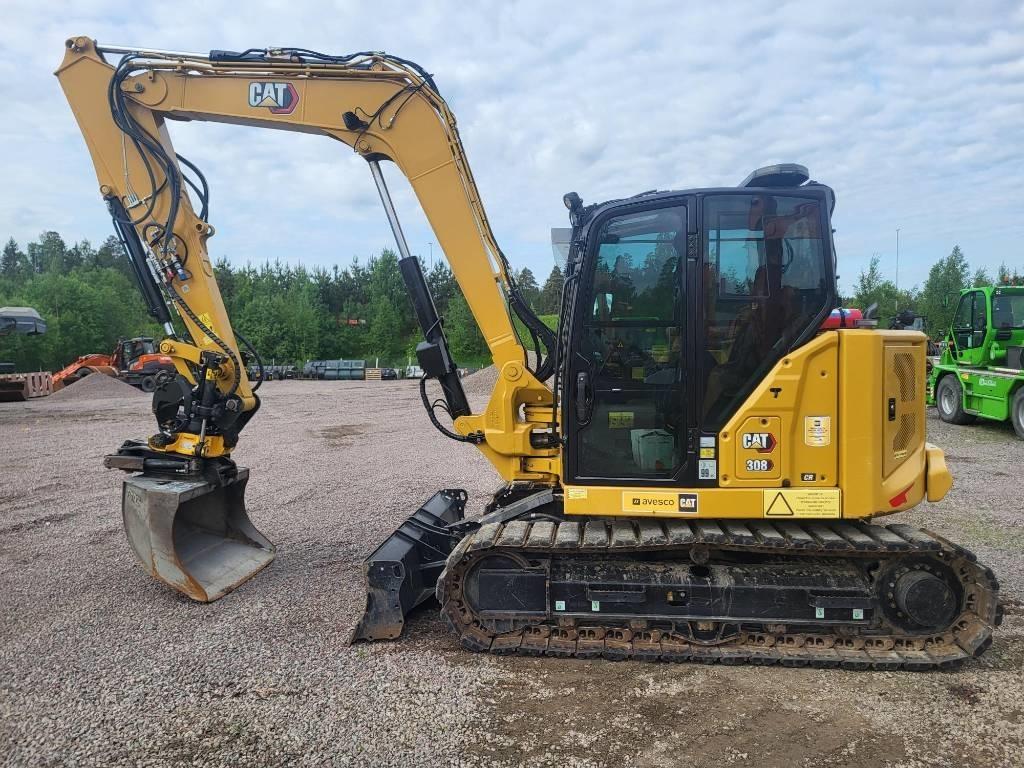CAT 308CR Midikaivukoneet 7t - 12t