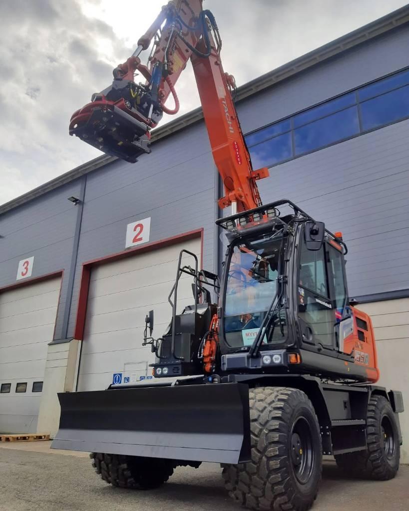 Hitachi ZX 155 W-7 Pyöräkaivukoneet
