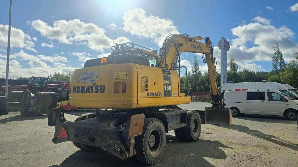 Komatsu PW 160-7 Pyöräkaivukoneet