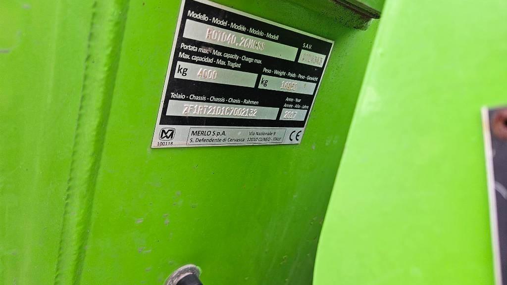 Merlo Roto 40.26 MCSS Kurottajat