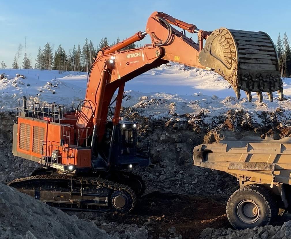 Hitachi EX 1200-7 Telakaivukoneet