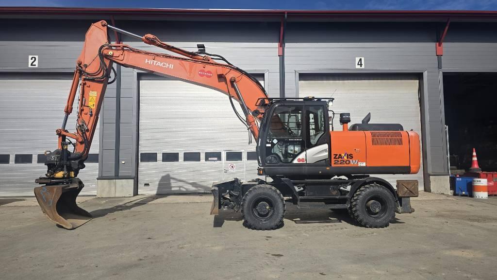Hitachi zx220 W -5 Pyöräkaivukoneet