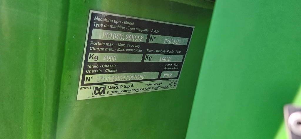 Merlo Roto 40.26 MCSS Kurottajat