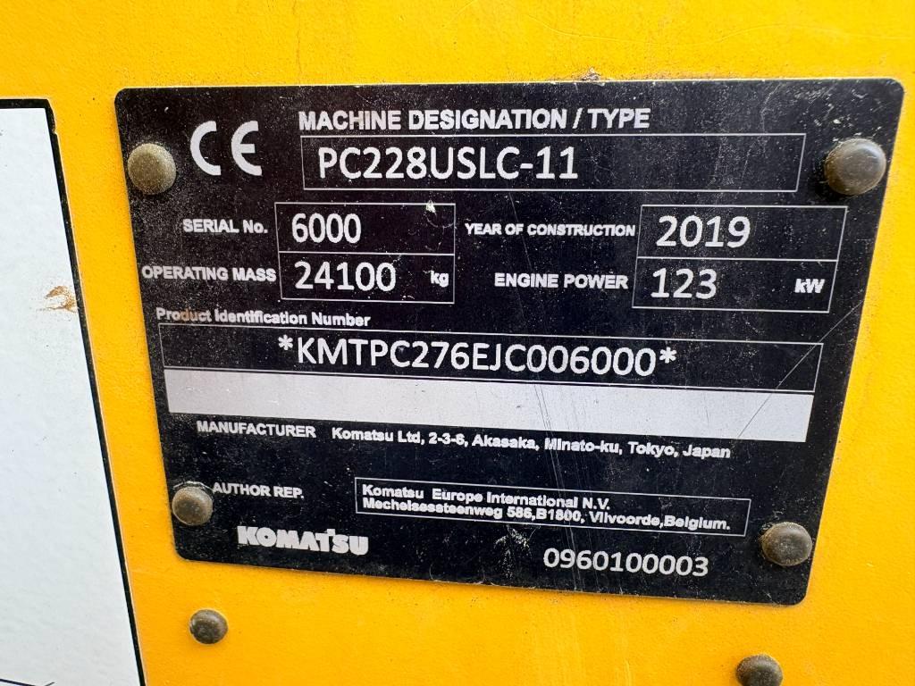 Komatsu PC 228 USLC-11 Telakaivukoneet