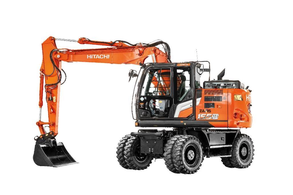 Hitachi ZX 155 W-7 2P Pyöräkaivukoneet